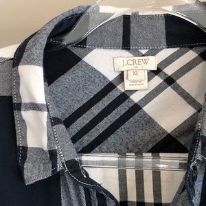 J. Crew light weight flannel